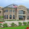 Lowery Bank, Southwest Freeway near First Colony Blvd., Sugar Land, Texas;  MG Architects
