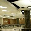 Stratford  High School; Dining Area, with new furrdowns, ceilings, and column covers.
Texas IBI Group